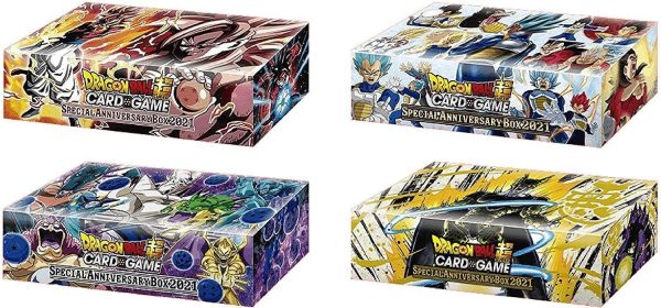 Dragonball Z SCG Special Anniversary Box 2021 - Art Set (4 boxes) Pokemart.be