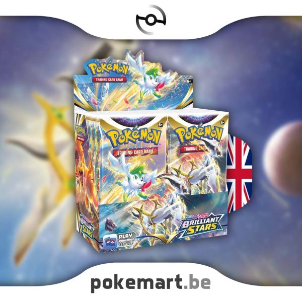 Pokémon Brilliant Stars Booster box pokemart.com