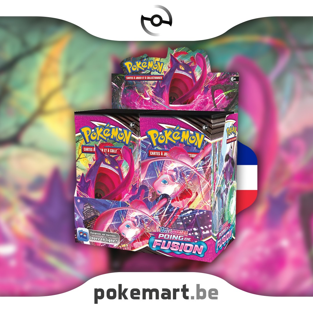 Display Pokemon Poing de Fusion 36 booster EB 8