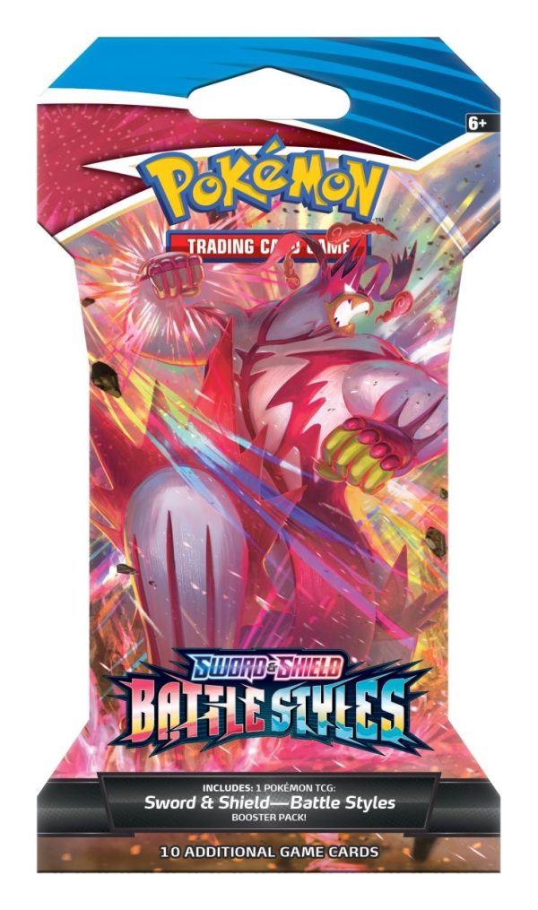 Sword shield battles styles sleeved booster Urshifu single strike