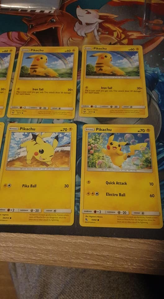 Pikachu Pokemon Cards part 2