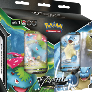 Pokémon Battle Deck Bundle - Venusaur-V & Blastoise-V