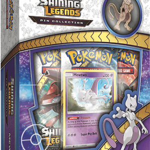 Shining legends Mewtwo Pin Collection