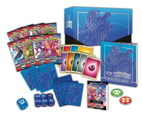 Pokemon TCG Sword Shield - Battle Styles Elite Trainer Box Rapid Strike Urshifu Contents