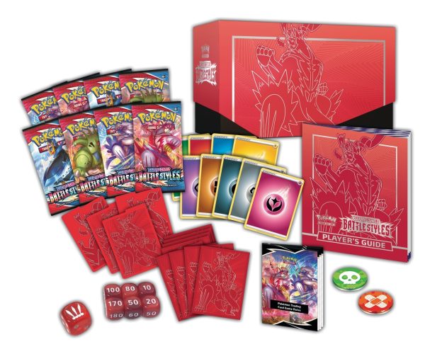 Pokemon TCG Sword Shield - Battle Styles Elite Trainer Box Single Strike Urshifu Contents