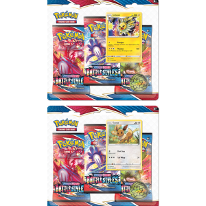 Sword shield battles styles 3 booster blister