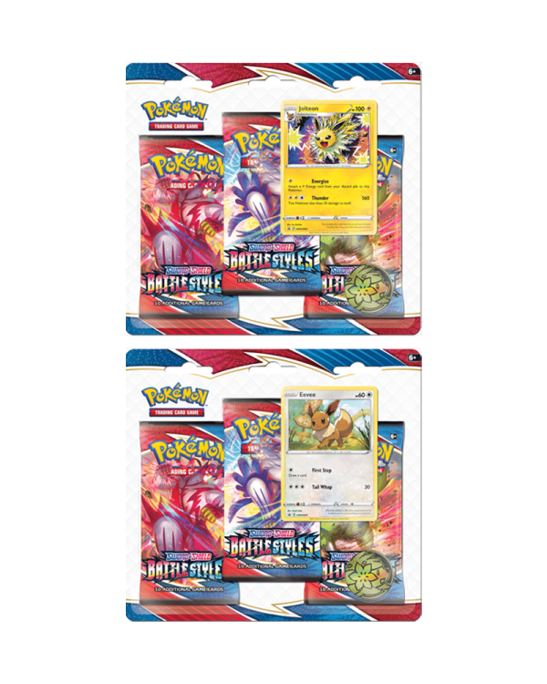 Sword shield battles styles 3 booster blister