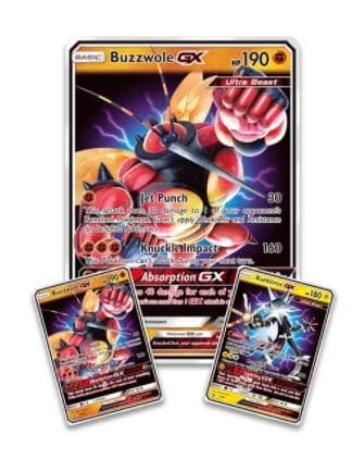 Ultra Beasts Buzzwole GX Premium Collection promo cards