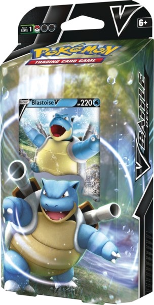 Pokémon V Battle Deck - Blastoise-V side