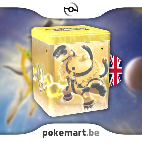 Pokémon Stackable Tin speedy Lightning type pokemart