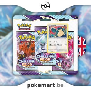 Pokémon Chilling Reign 3-booster blister Snorlax pokemart.co.uk