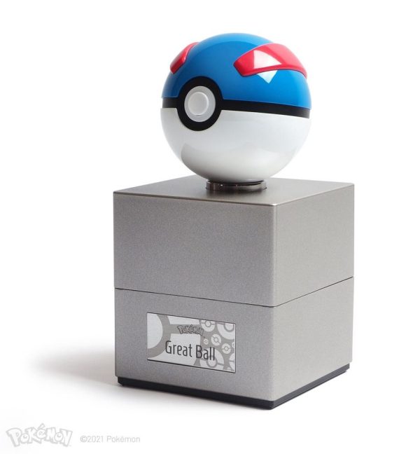 Pokémon Diecast Replica Great Ball ring illustration pokemart.com