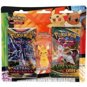 Pokémon TCG: Back to School Eraser Blister Pikachu Pokemart