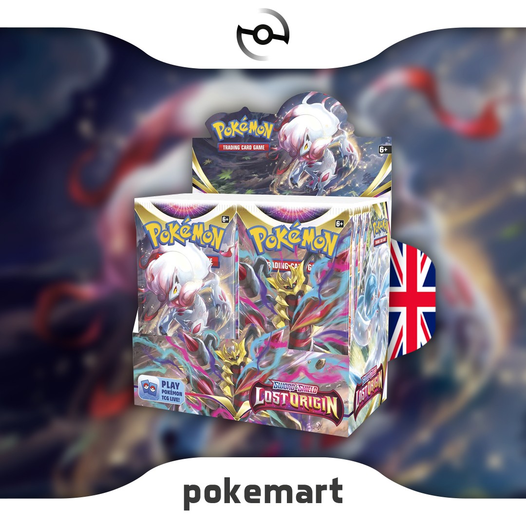 Pokémon TCG: Sword & Shield-Lost Origin Booster Display Box (36