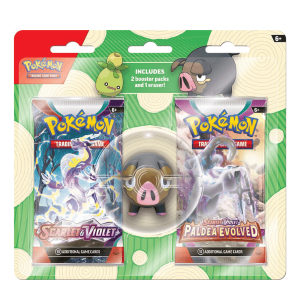 Pokémon BACK TO SCHOOL - ERASER + 2 BOOSTERS Lechonk Pokemart.be