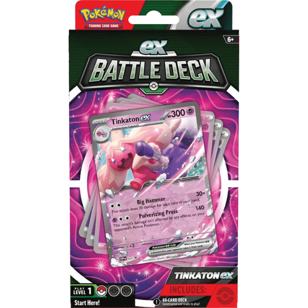 Pokemart.be-Pokémon TCG- Ex Battle Decks -tinkaton EX back