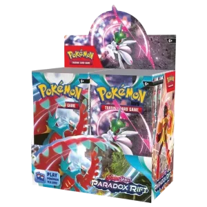 pokemon scarlet violet SV04 Paradox Rift Booster display pokemart