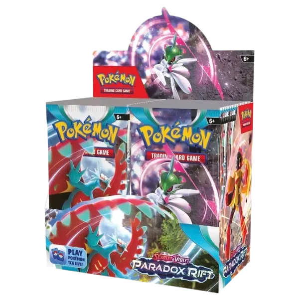 pokemon scarlet violet SV04 Paradox Rift Booster display pokemart