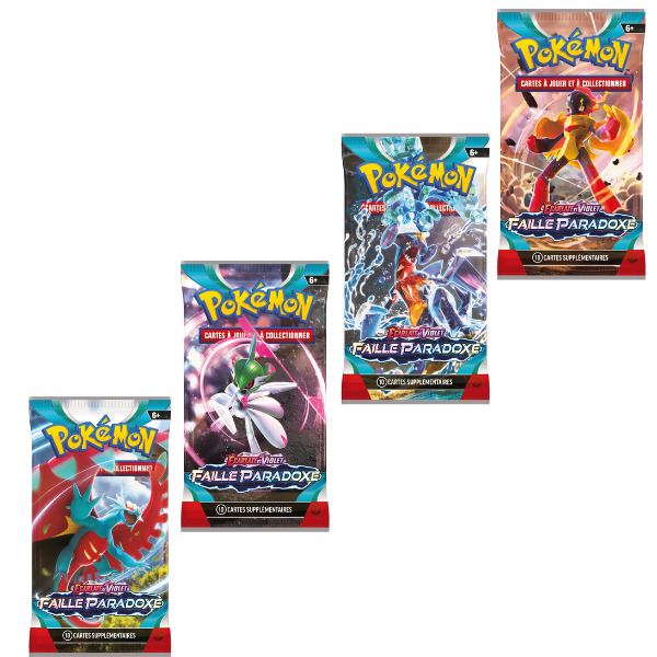 Pokemon TCG EV04 Faille Paradoxe Booster sous blister Pokémart.be