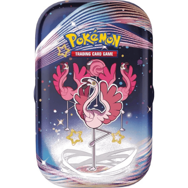 Pokémon JCC écarlate et violet destinées de paldea mini tin Flamenro français pokemart