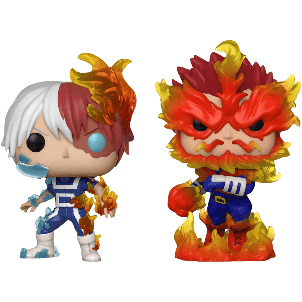 Funko! Pop! Animation! My Hero Academy Shoto Todoroki & Endeavor (2 pack) (2)- Pokemart