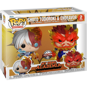 Funko!
Pop!
Animation!
My Hero Academy Shoto Todoroki & Endeavor (2 pack)- Pokemart