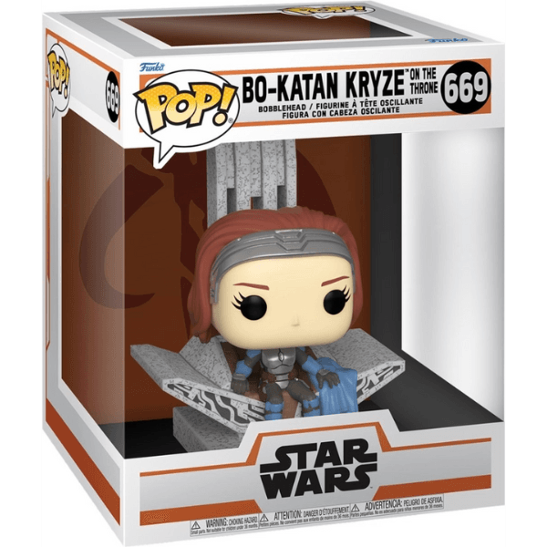 Funko!
Pop!
Disney!
Star Wars Bo-Katan Kryze On the Throne 669 Pokemart