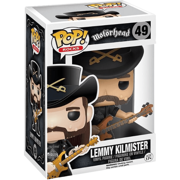 Funko!
Pop!  Icon!
Motörhead Lemmy Kilmister 49 Pokemart