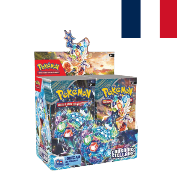 Pokemon JCC - Ecarlate et Violet 7- Couronne Stellaire Boite a booster Pokemart