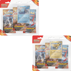 Pokemon TCG EV08 Etincelles Deferlantes Tripack blister Pokemart