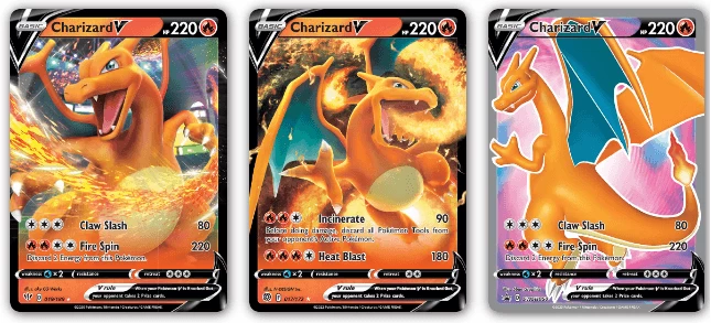 All Charizard V Pokémon cards - Pokemart.be